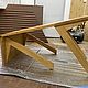 Стол - трансформер "FLAX" 150х60. Столы. DecorinWood. Ярмарка Мастеров.  Фото №8