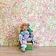 Заказать Кукла игровая подвижная Малыш Царь зеленый золото желтый. artdoll_VAVITU (artdoll-vavitu). Ярмарка Мастеров. . Куклы и пупсы Фото №3