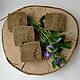 Natural soap with grass violets, clover, oregano. Soap. Mochalka.. My Livemaster. Фото №4
