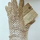  Vintage-style, aged gloves, Gloves, Stavropol,  Фото №1