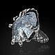 Перстень Когти Дракона с горным хрусталем. Кулон. Aventure.Jewelry. Интернет-магазин Ярмарка Мастеров.  Фото №2