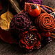 The brooch is Enjoying autumn. Brooches. crafts philosophy. My Livemaster. Фото №5