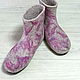 Boots women's short. Felt boots. Saenko Natalya. Online shopping on My Livemaster.  Фото №2