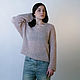 Свитер ручной вязки. Свитеры. Nataly-knit4you. Интернет-магазин Ярмарка Мастеров.  Фото №2