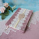 Diary 'Pink tenderness' Velvet, lace, Diaries, Shack,  Фото №1