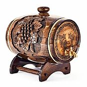Сувениры и подарки handmade. Livemaster - original item A barrel for drinks 
