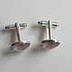 Silver plated cufflinks Vitruvian man. Cuff Links. Linda (LKdesign). My Livemaster. Фото №5