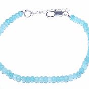 Украшения handmade. Livemaster - original item Bracelet with natural aquamarine.. Handmade.