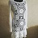 White crochet dress with open back. Dresses. UrCreative. Online shopping on My Livemaster.  Фото №2