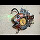 Рыба-удильщик в стиле стимпанк   "Whiskey". Подарки для охотников и рыболовов. steampunkclock777. Интернет-магазин Ярмарка Мастеров.  Фото №2
