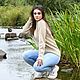 Свитер женский  меринос кашемир. Свитеры. Knit_Ox   Оксана. Ярмарка Мастеров.  Фото №5