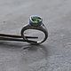 Ring with tourmaline verdelite, silver, Rings, Moscow,  Фото №1