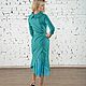 Платье шерстяное бирюзовое. Платья. Poza (poza-fashion). Ярмарка Мастеров.  Фото №6