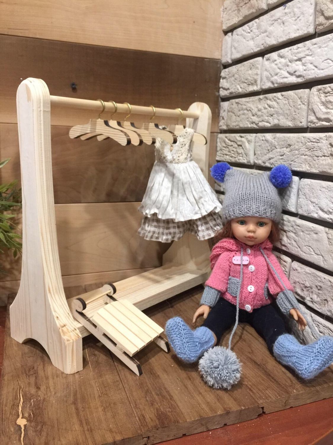 Детский шкаф для кукол