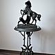 Order Аntique Sculpt of Baron Klodt Horse Cast iron + Round Table Present. LuxVintage. Livemaster. . Vintage interior Фото №3