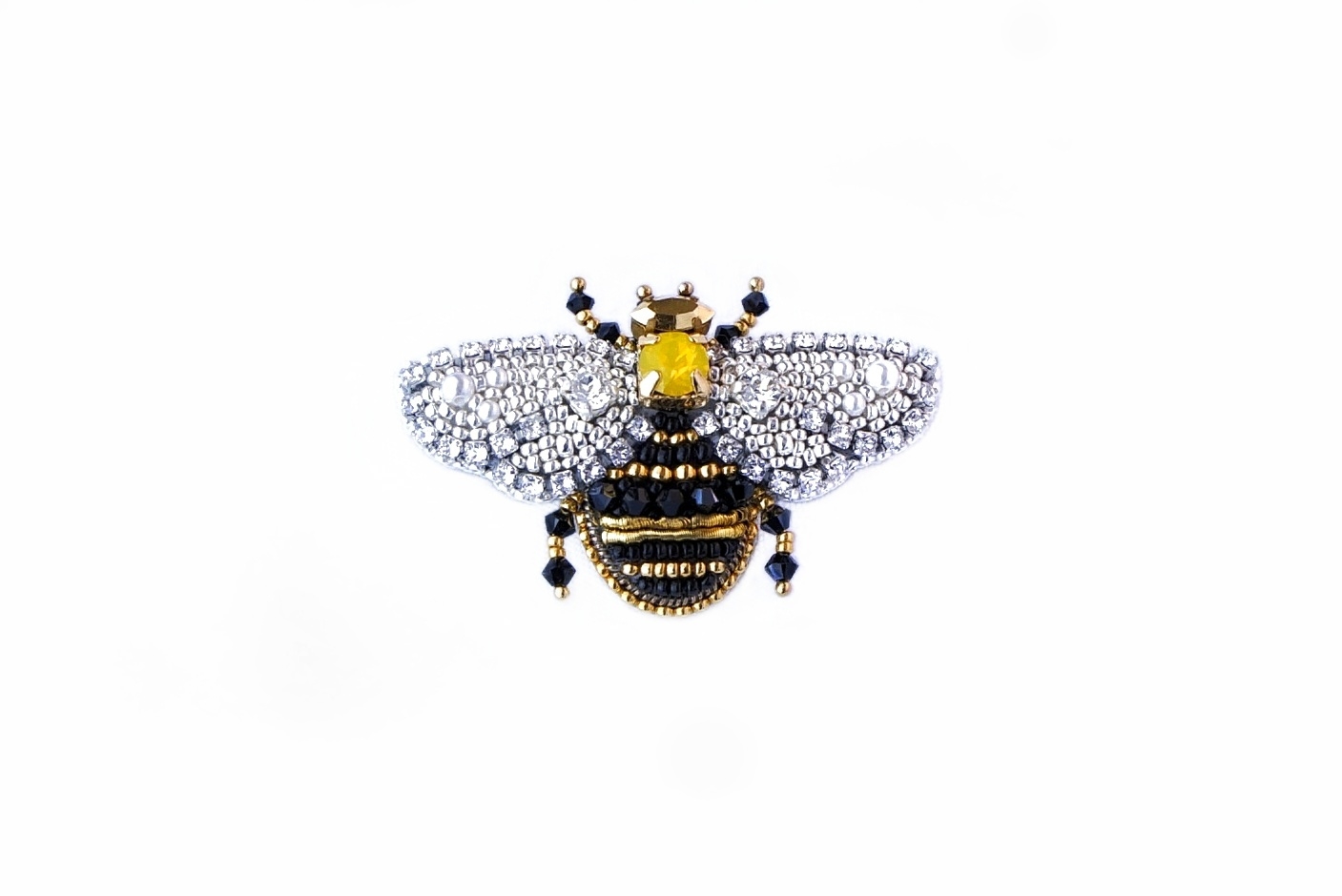 Yuliya Savytska YS Brooch Paradise Bee