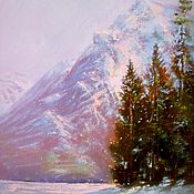 Картины и панно handmade. Livemaster - original item Montana Painting ORIGINAL OIL PAINTING on Canvas, Glacier Park. Handmade.