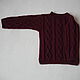 Sweaters & Jumpers:Cherry Irish Jumper. Sweaters and jumpers. 4 children-baby. Online shopping on My Livemaster.  Фото №2