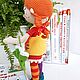 Пеппи Длинный чулок вязаная кукла. Амигуруми куклы и игрушки. Ivacrochettoys. Интернет-магазин Ярмарка Мастеров.  Фото №2