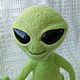 Alien doll Needle Felting. Felted Toy. macrobiser. Online shopping on My Livemaster.  Фото №2