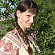 Платье "Розы". Платья. СЛАВный стиль от Заряны и Анны. Ярмарка Мастеров.  Фото №6