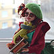 Author's doll Vita student. movable doll. Dolls. SarychevaDolls. My Livemaster. Фото №4