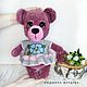 Teddy bear, teddy bear in a dress. Stuffed Toys. Людмила Жердева (Handmey) (Handmey). My Livemaster. Фото №5