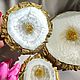 Сервировочное блюдо и два подстаканника. Кухонные наборы. Alla ART. Интернет-магазин Ярмарка Мастеров.  Фото №2