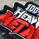 Patch on clothing Heavy Metal chevron patch. Patches. shevronarmy. Online shopping on My Livemaster.  Фото №2