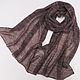  Kid mohair stole with lurex. Wraps. Scarfland. My Livemaster. Фото №5