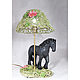 Table lamp: Horse in the meadow - table lamp, Table lamps, Moscow,  Фото №1
