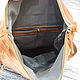Рюкзак мужской кожаный "Gilson" тёмный коньяк. Рюкзаки. 'Bagira' - мастерская кожаных сумок. Ярмарка Мастеров.  Фото №6