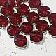 Rivoli rhinestones 12 mm Red Lacquer, Rhinestones, Solikamsk,  Фото №1