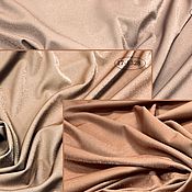 Материалы для творчества handmade. Livemaster - original item Fabrics:JERSEY LUREX JERSEY-BEIGE SHADES- ITALY - 3 COLORS. Handmade.
