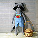 Little Raccoon toy for children and adults, Stuffed Toys, St. Petersburg,  Фото №1