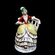 Винтаж handmade. Livemaster - original item Figurine Porcelain Lady. Germany.. Handmade.