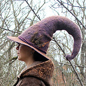 Субкультуры handmade. Livemaster - original item Hat for the dark fairy. Handmade.