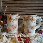 Посуда handmade. Livemaster - original item Mugs and cups: 