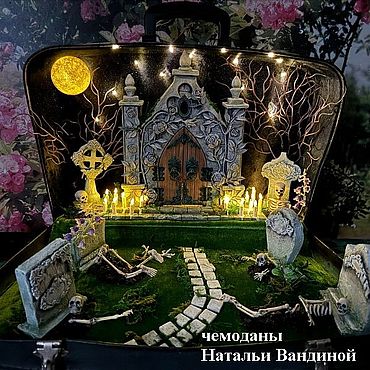 Фен-шуй и эзотерика ручной работы. Ярмарка Мастеров - ручная работа Страшная сказка- инсталляция на тему мрачного фэнтези. Handmade.