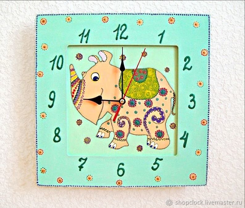 Wall clock - Rhino handmade watches Baby, Watch, Novosibirsk,  Фото №1
