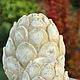 Concrete artichokes, candlesticks concrete artichokes and cone. Candlesticks. Decor concrete Azov Garden. My Livemaster. Фото №4
