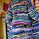 Заказать Кардиган из множества видов пряжи. Sweater'OK. Ярмарка Мастеров. . Кардиганы Фото №3