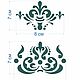 Stencil for furniture Damascus 'Hermitage'. Decorative panels. eywa-decor. Online shopping on My Livemaster.  Фото №2