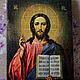 Икона "Христос Вседержитель", Иконы, Нижний Тагил,  Фото №1