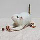 Rat Goodwin Felted toy made of wool. Felted Toy. Natalya Gorshkova Cute toys felting. Online shopping on My Livemaster.  Фото №2