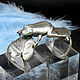 Кольцо Лягушка на листьях из серебра 925 пробы HH0131. Кольца. Sunny Silver. Ярмарка Мастеров.  Фото №4