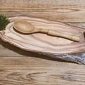 Посуда handmade. Livemaster - original item Wooden spoon for table setting and salads made of oak. Handmade.