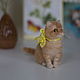 Британский кот. Игрушка из шерсти по фотографии питомца. Войлочная игрушка. Войлочные зверики Людмилы Демидович. Ярмарка Мастеров.  Фото №6
