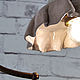 Order Cocoa Sconce. Elena Zaychenko - Lenzay Ceramics. Livemaster. . Sconce Фото №3