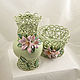 Elephant Pink lilies. Bowls. Elena Zaychenko - Lenzay Ceramics. My Livemaster. Фото №6